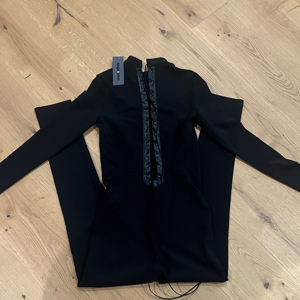 Beige and Coco black jumpsuit